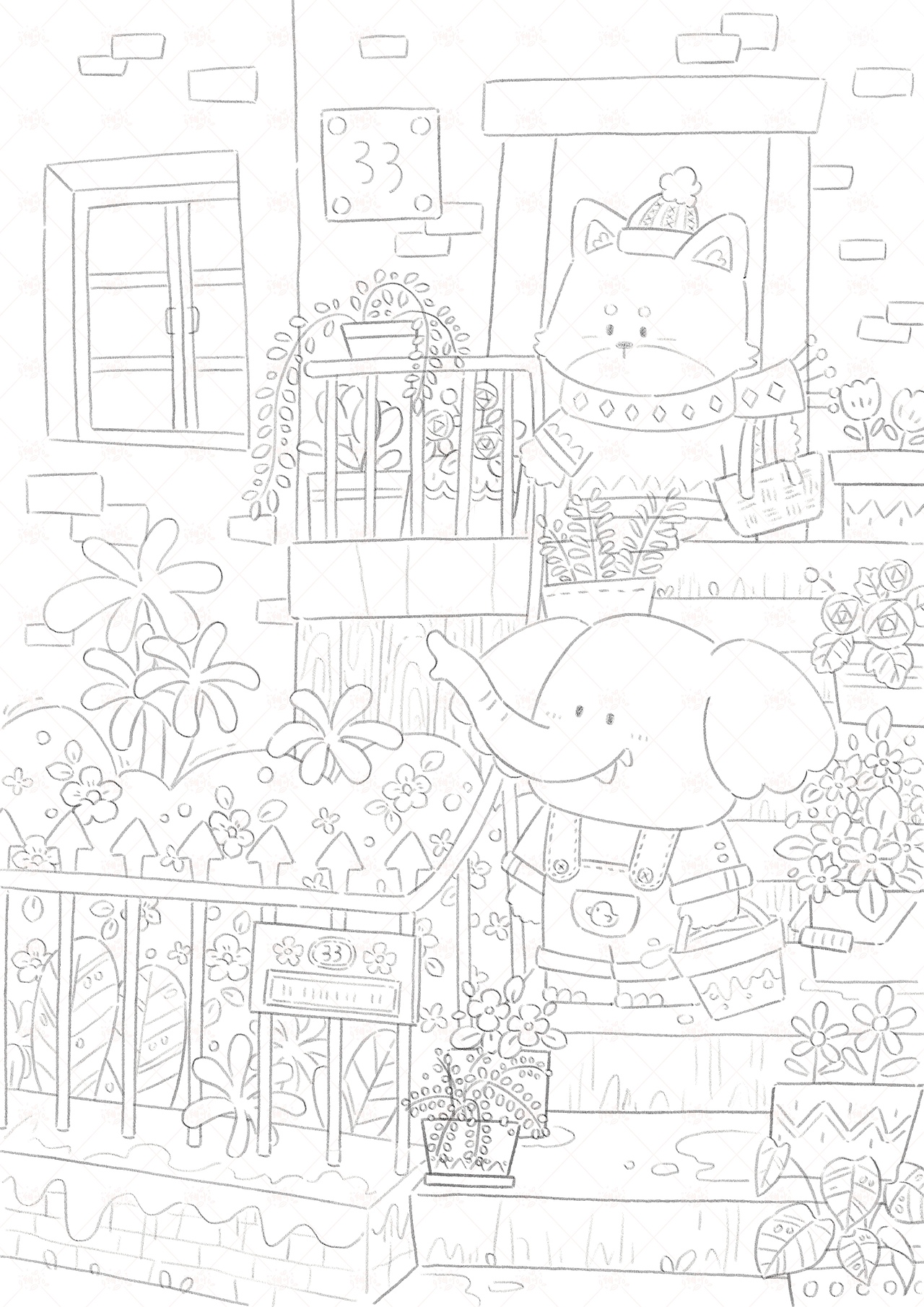 🌸是春天呀🌸插画分享（图ZMzYzOTkwODU2） - 儿童插画 - 站酷设计师京十二原创素材 - 站酷ZCOOL