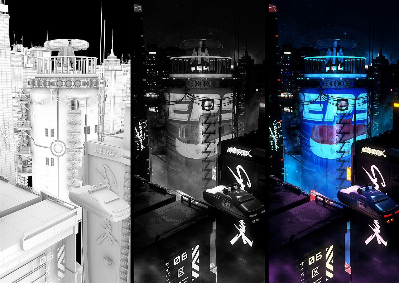 個人練習（圖ZMjY2MTQ1NTky） - 場景 - 站酷設(shè)計師Lyon_Liang原創(chuàng)素材 - 站酷ZCOOL