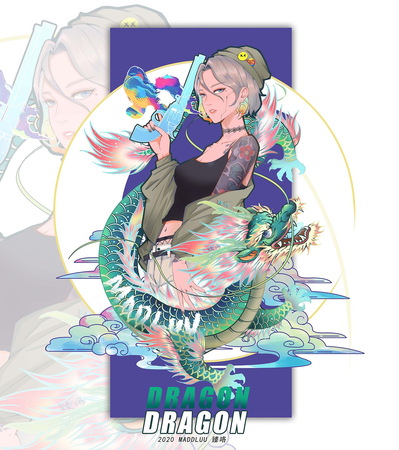 【DRAGON】-臻咯（图ZMjM1NDA4NDMy） - 商业插画 - 站酷设计师臻咯原创素材 - 站酷ZCOOL