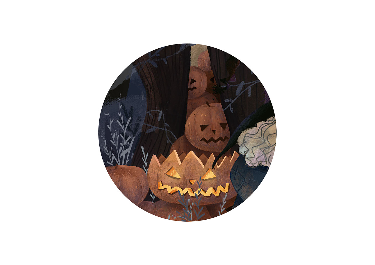 万圣节🎃Happy哇咔咔～（图ZMTgyMjg1NTAw） - 儿童插画 - 站酷设计师NIEXING_星星原创素材 - 站酷ZCOOL
