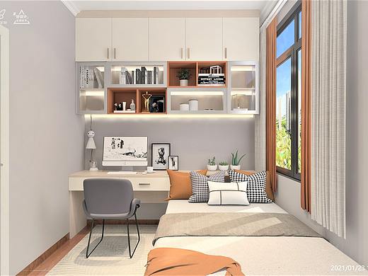 竹葶梦苑书房（个人主页-ZNTA0ODQ0NzY=） - 家装设计 - 站酷设计师维意定制丿白洋原创素材 - 站酷ZCOOL