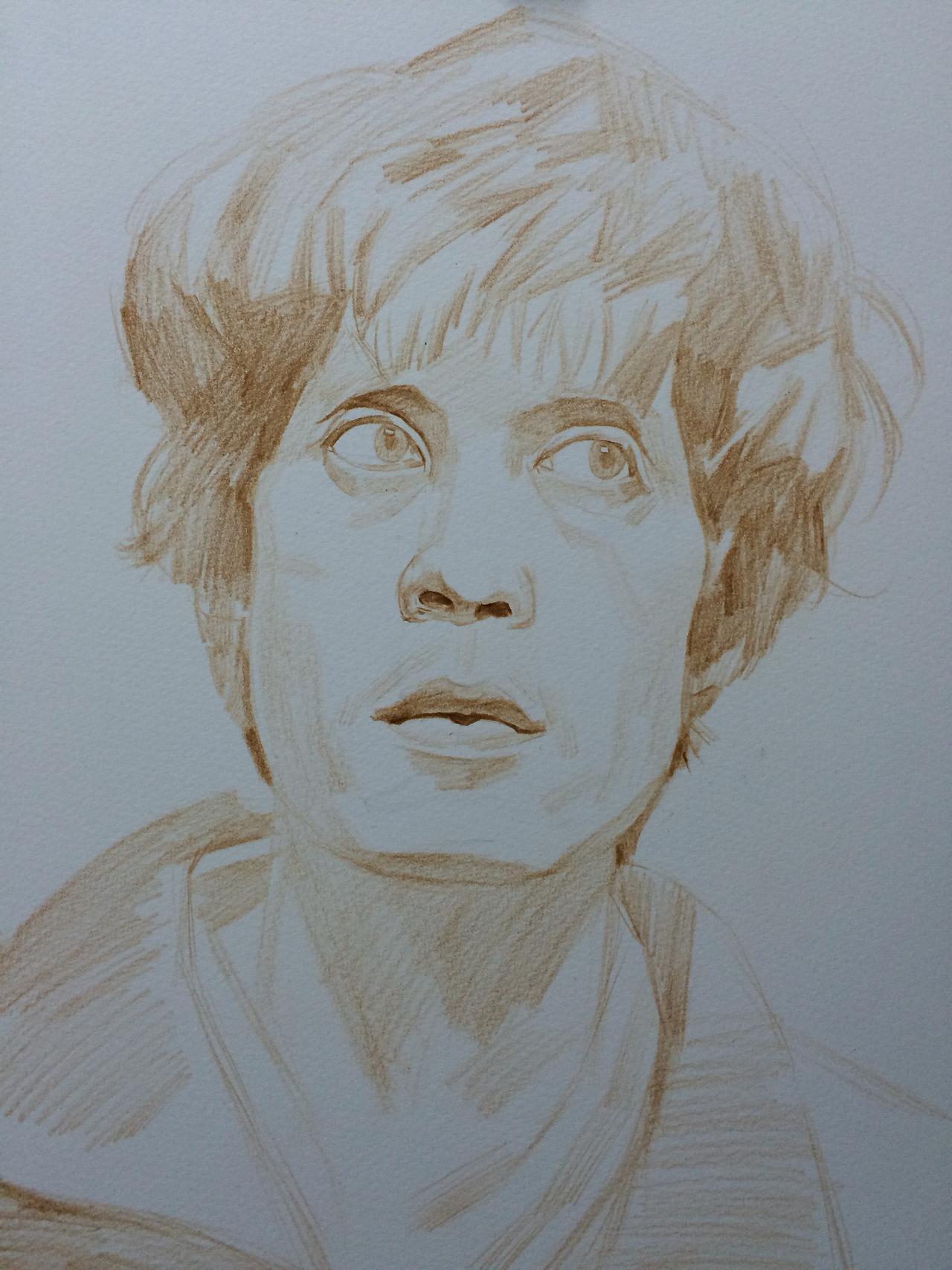 男人肖像|纯艺术|绘画|村南_村北_原创作品-站酷zcool