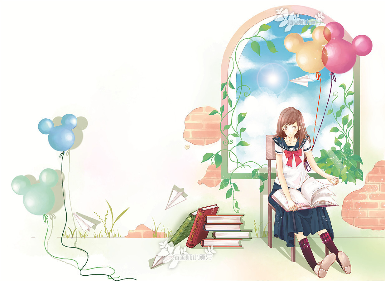 我的ps板绘（图ZODk0NDU4NzI=） - 商业插画 - 站酷设计师插画师小黑牙原创素材 - 站酷ZCOOL