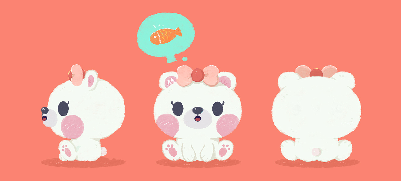 Midea Family 熊小美一家Q版形象设计 —— 欢乐熊仔（图ZMTkwNjAxMTUy） - IP形象 - 站酷设计师肥猫王子原创素材 - 站酷ZCOOL