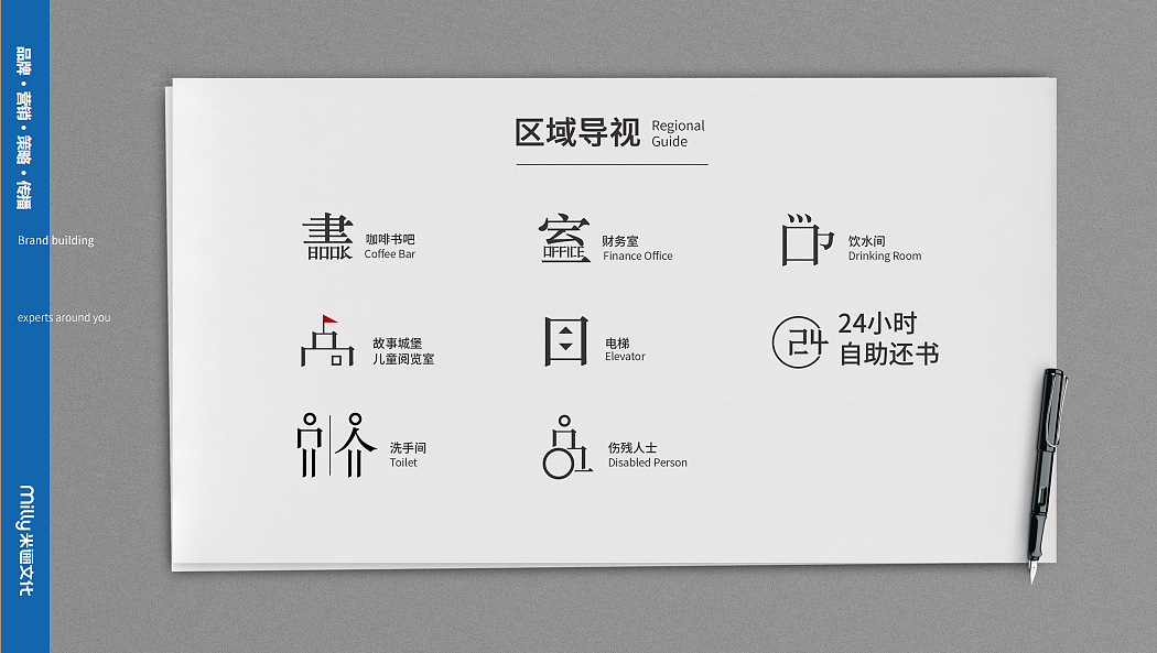 长沙图书馆 导视系统设计方案