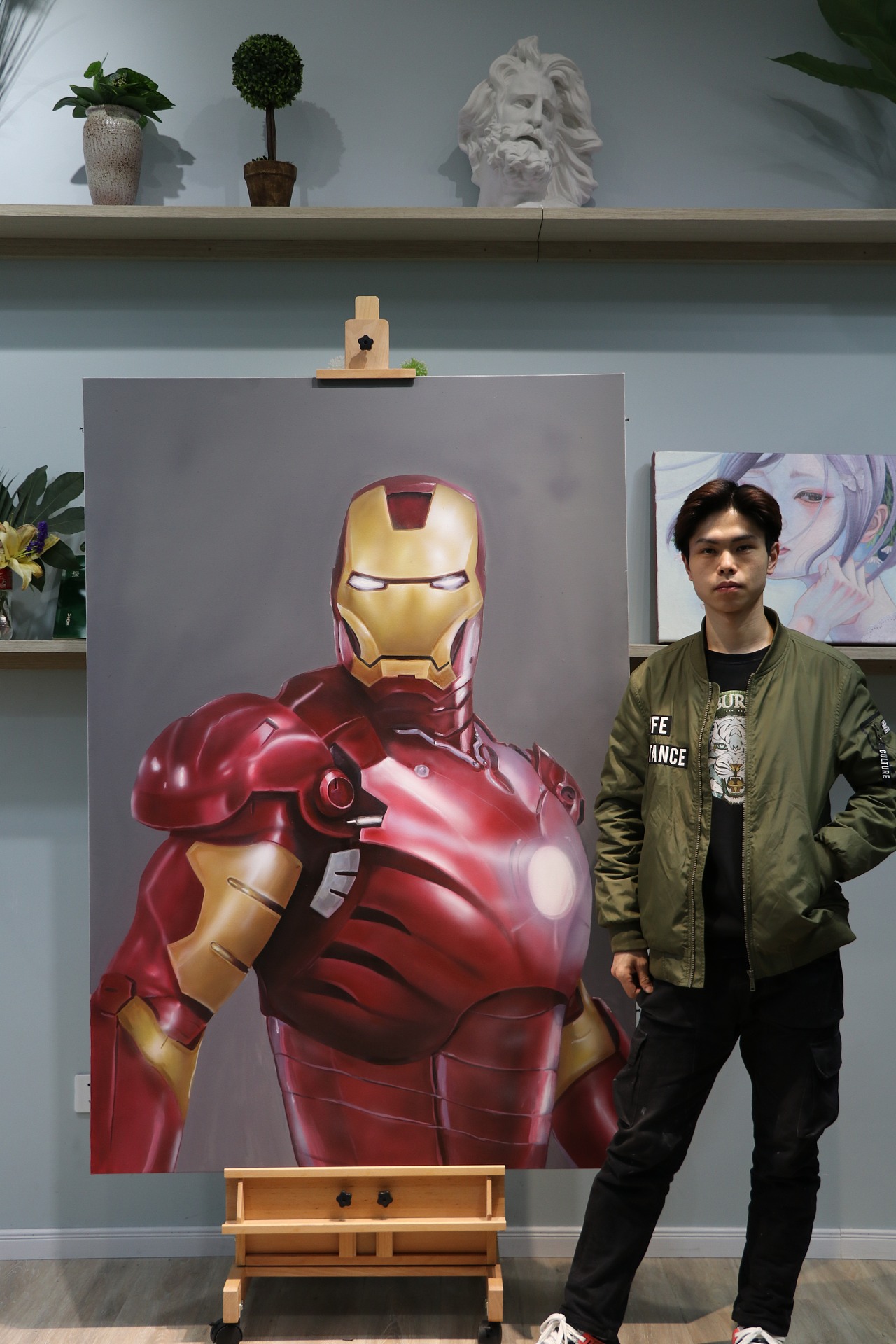 墙绘培训 | 喷枪漫威