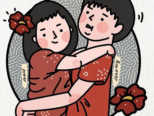 人像插画｜记录人生