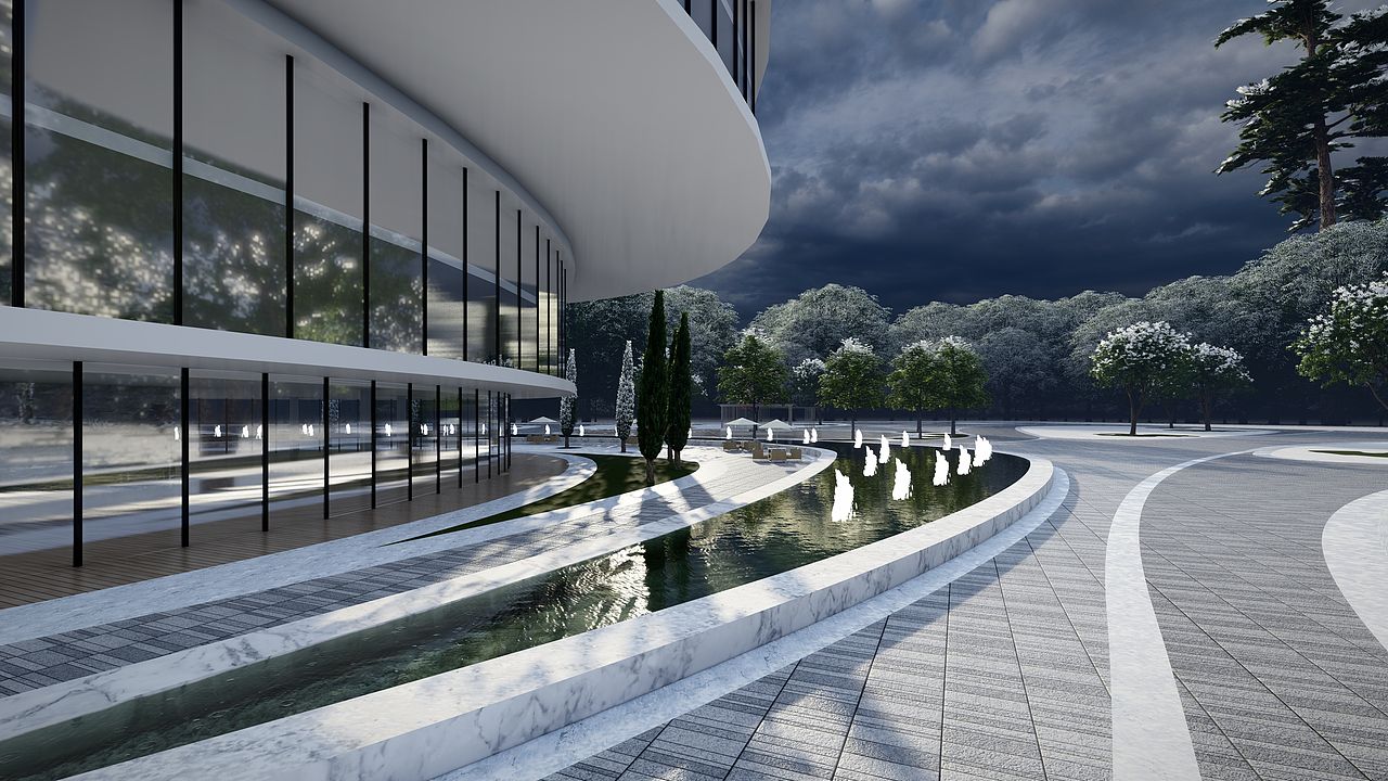 展示区建筑景观效果图（图ZMjUzMDUwOTQ4） - 建筑设计 - 站酷设计师噜嚕噜噜鲁鲁修原创素材 - 站酷ZCOOL