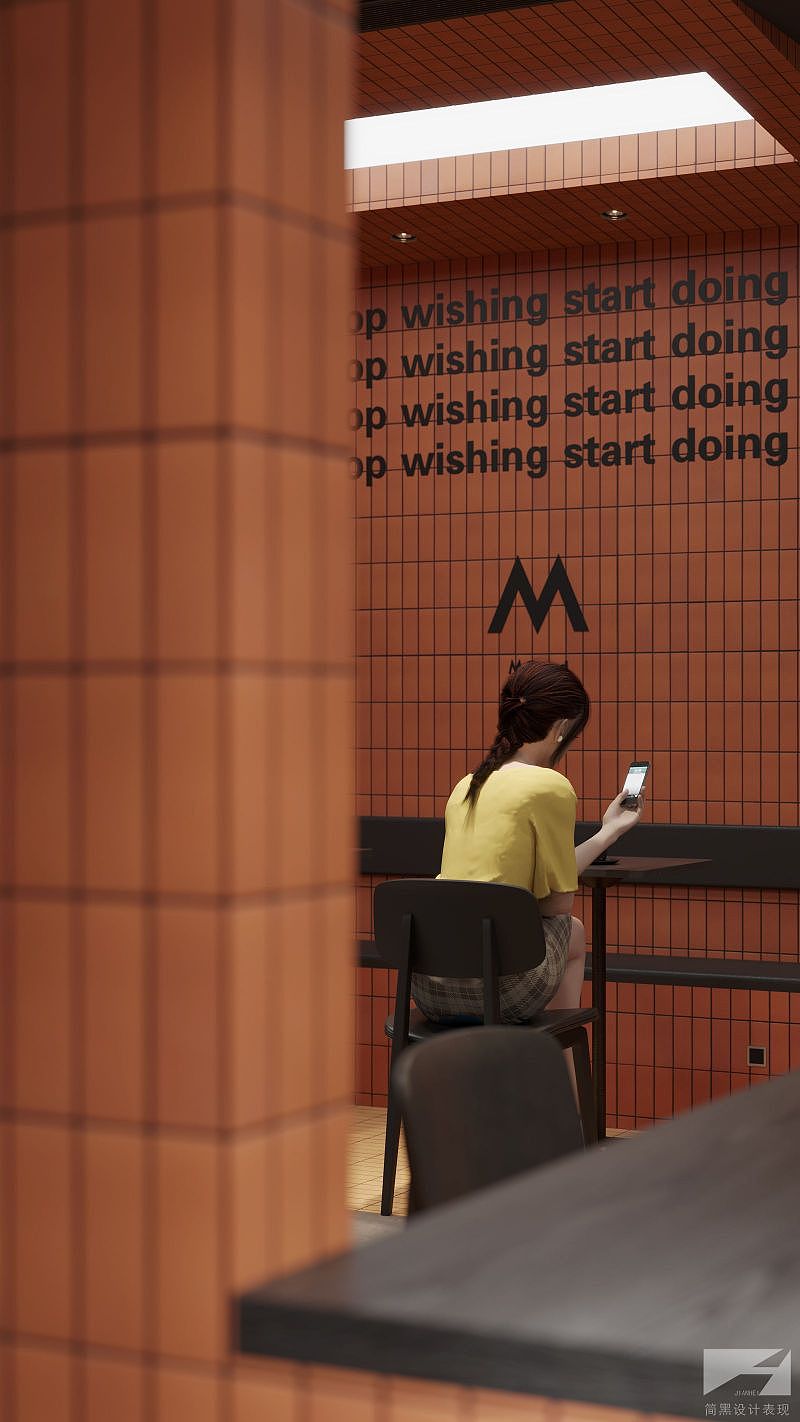 咖啡店（图ZMzIwMTY3MTgw） - 酒店餐饮设计 - 站酷设计师简黑设计表现原创素材 - 站酷ZCOOL