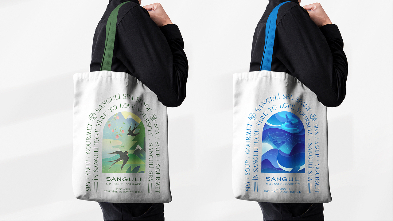 Sanguli三谷里-生态水疗空间品牌升级（图ZMjg2MDAyNzQ0） - 品牌 - 站酷设计师LeoChen磊原创素材 - 站酷ZCOOL