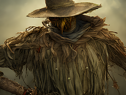 #站酷梦笔#稻草人