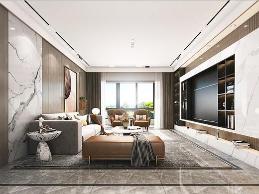 现代轻奢家装案例