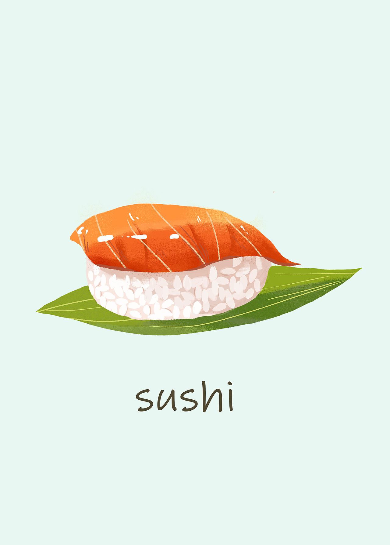 作品临摹自插画师壹零