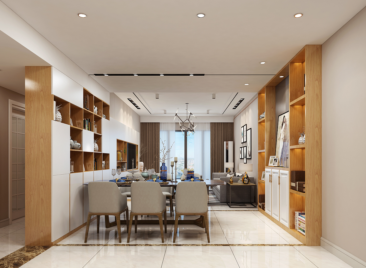 1992效果图-定制柜子效果图案例