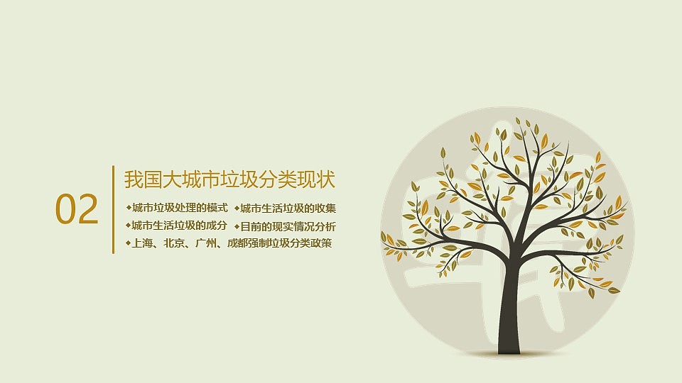 大城市垃圾分类政策研究