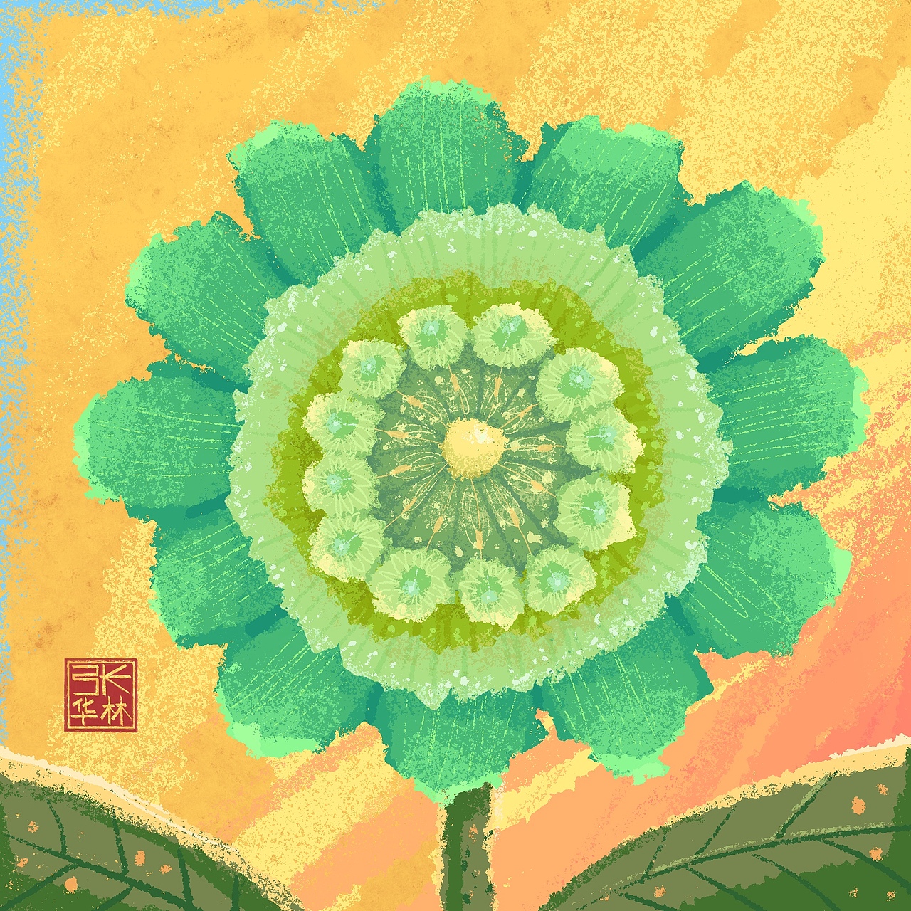 向阳（图ZMzA1Mzk0NjMy） - 儿童插画 - 站酷设计师张华林原创素材 - 站酷ZCOOL