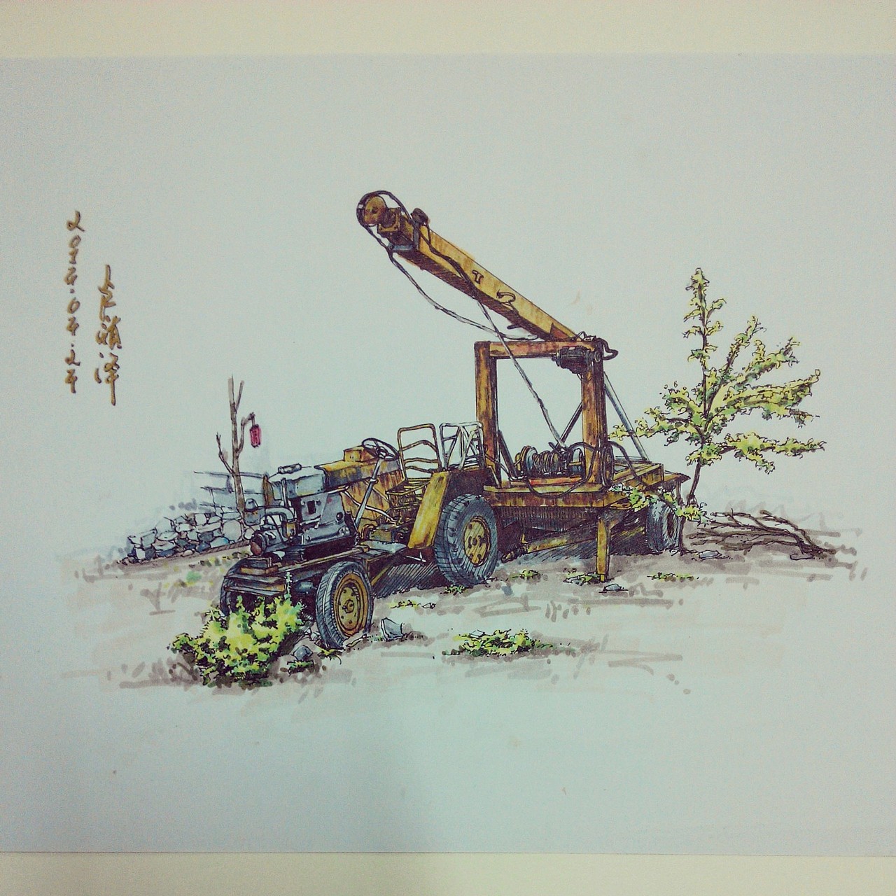 13年到15年两年的变化（图ZMjQ3NDQyODg=） - 绘画 - 站酷设计师一枚怀艺的卤蛋原创素材 - 站酷ZCOOL