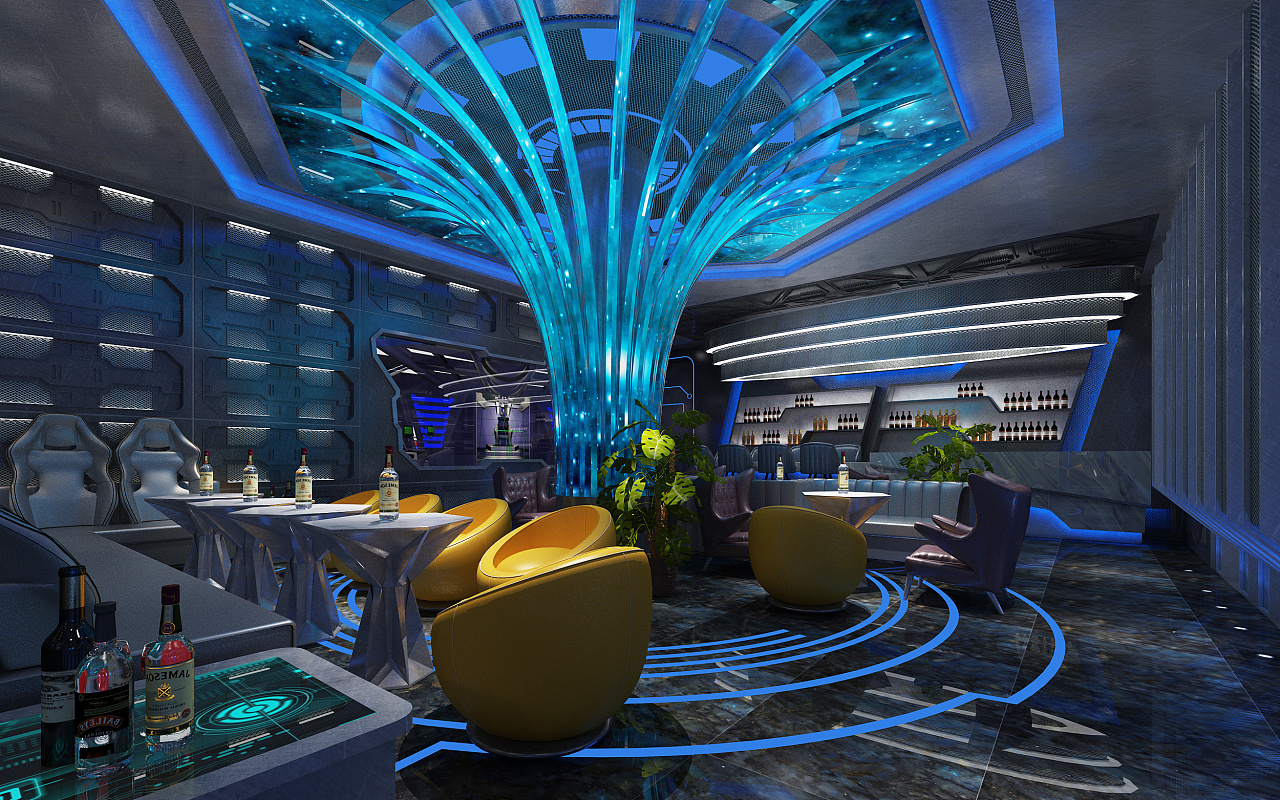 太空式酒店灯光设计——阿里未来酒店|空间|室内设计|麦克白先桑 - 原创作品 - 站酷 (ZCOOL)