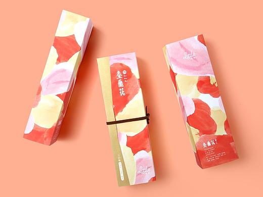 little厘得品牌系列产品「三番花」包装设计