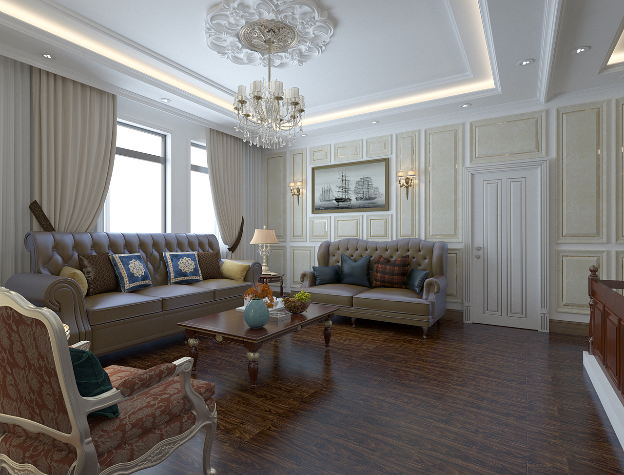 长青老年公寓(后面的二维码是VR全景展示，不是广告）（图ZMTY0NTkyMjA0） - 家装设计 - 站酷设计师毕亦冰原创素材 - 站酷ZCOOL