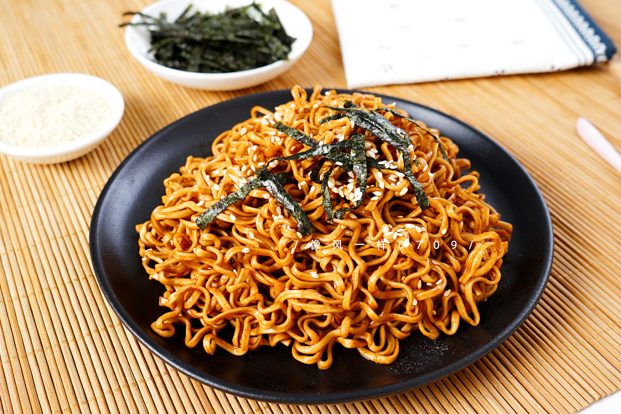 猫咪懒×轻食代餐|低脂荞麦火鸡面 |摄影|美食摄影|像风一样0709