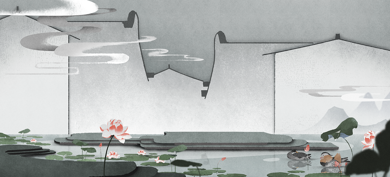 王者荣耀x越剧文化上官婉儿梁祝h5插画