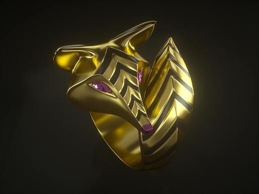 THEIA珠宝设计建模渲染