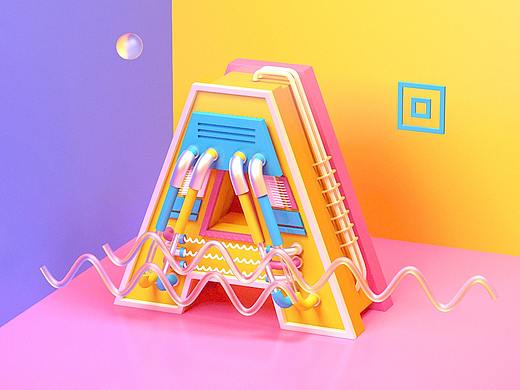 成长练习-学习C4D优秀作品二