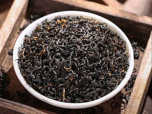 茶化石   祁门红茶商业摄影
