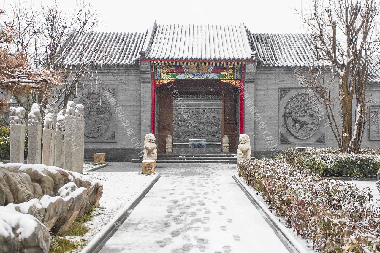 北方农村中式自建房四合院