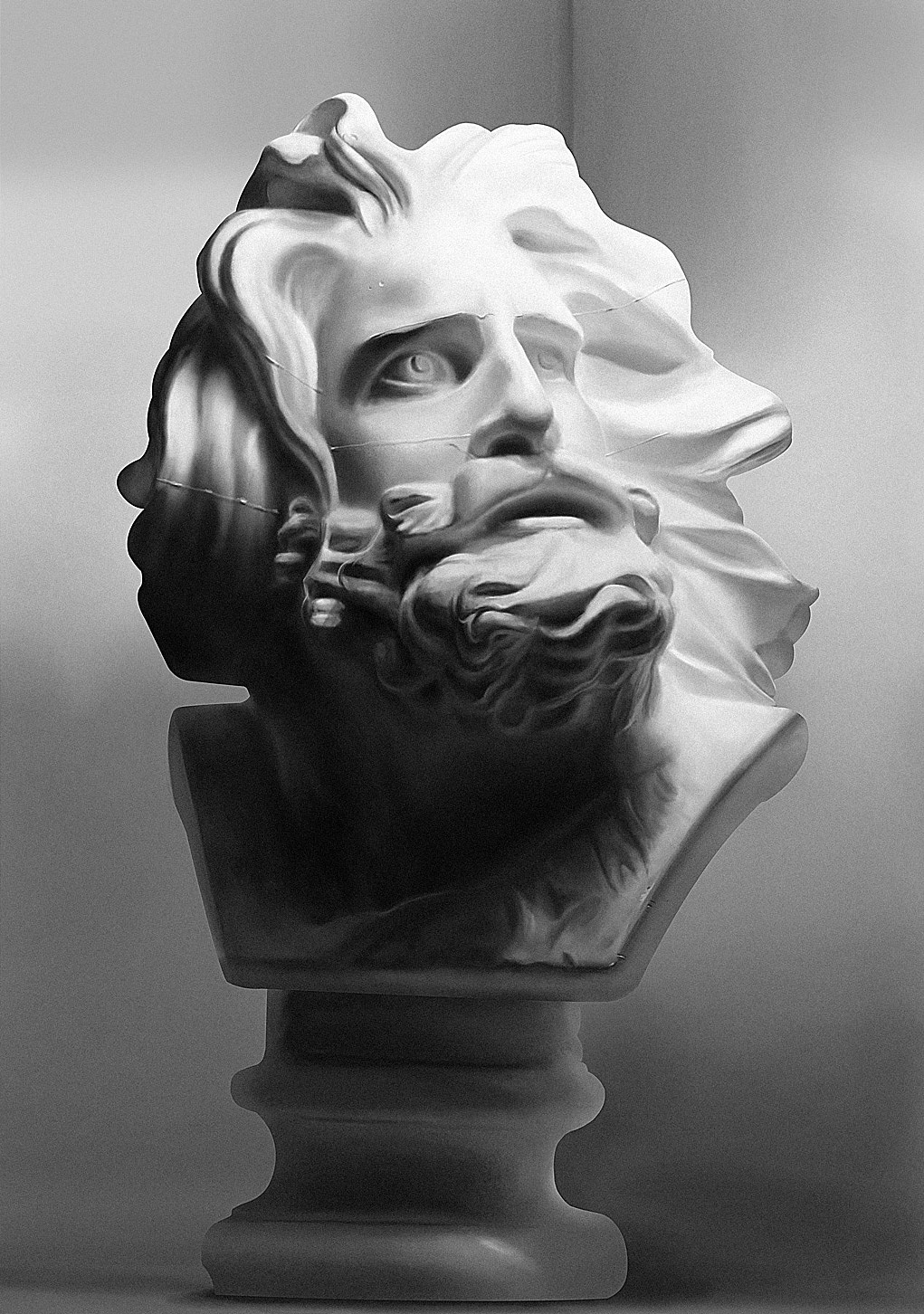 每日瞎涂之石膏像