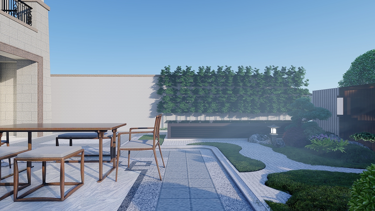 深圳高尔夫庭院设计