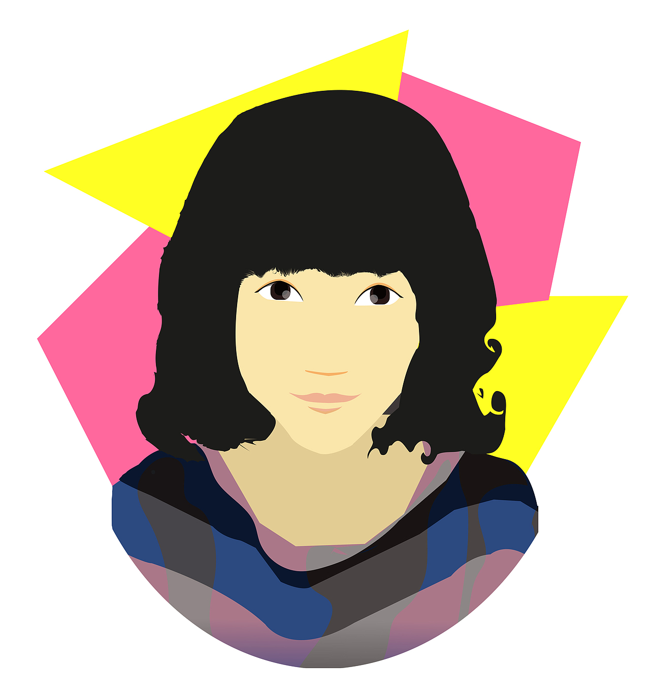 15年,新学的ai,给朋友绘制的头像~