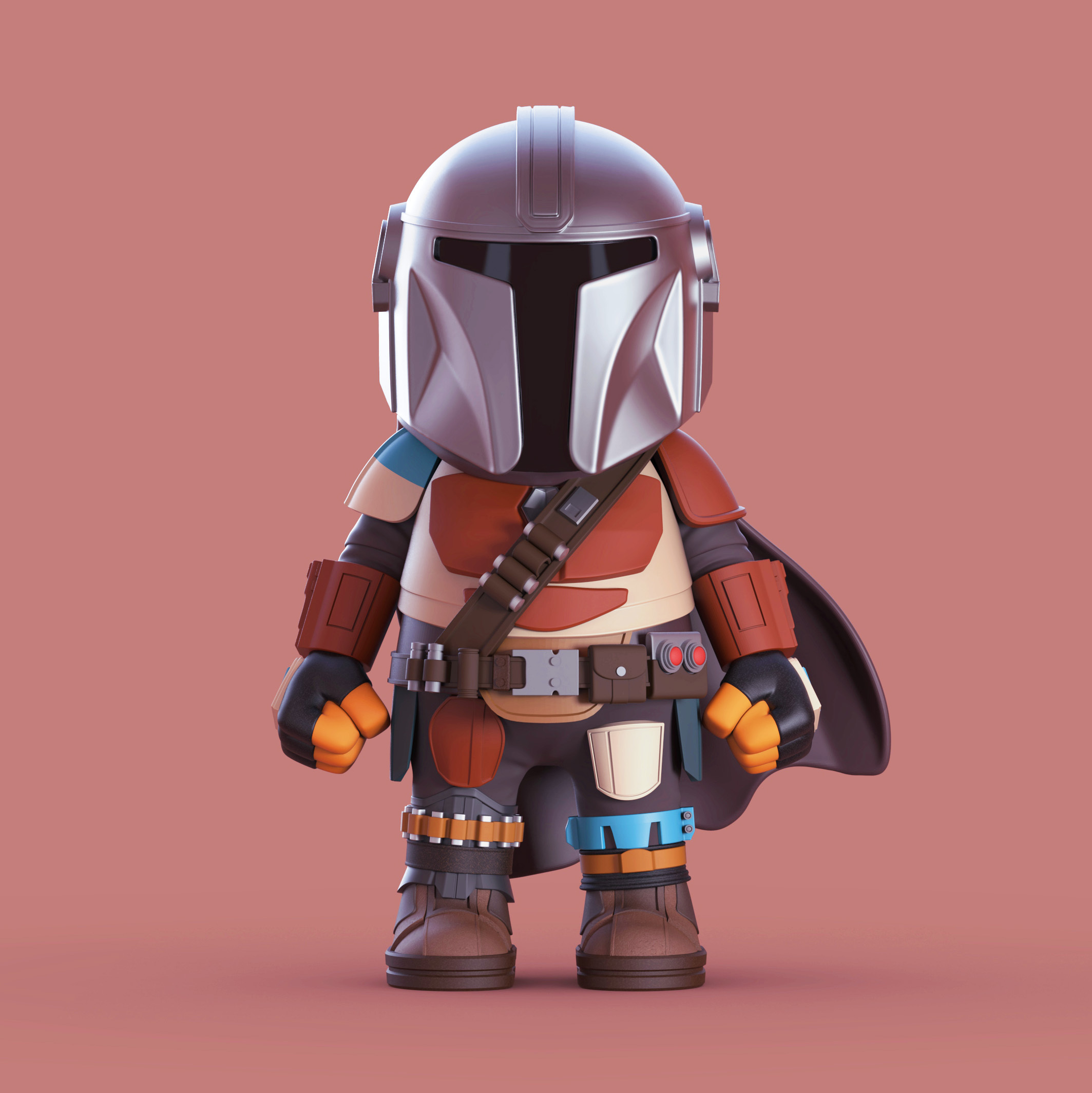 星球大战-曼达洛人系列|三维|人物/生物|shoulongtian - 原创作品