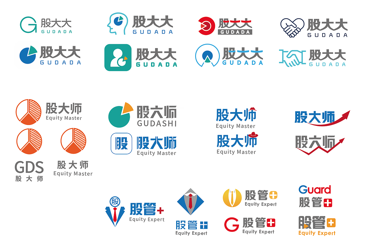 股權(quán)分配 logo 設(shè)計(jì)（圖ZMjAyODUyODg4） - 品牌 - 站酷設(shè)計(jì)師sunnyheart原創(chuàng)素材 - 站酷ZCOOL