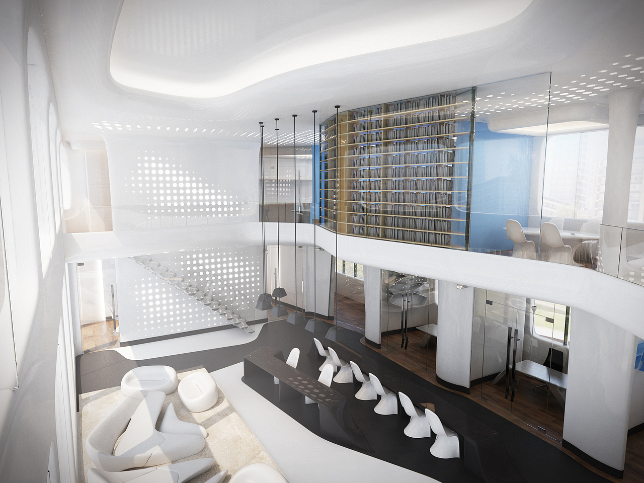 自由者—办公空间设计（图ZMTA5OTU5NjI0） - 家装设计 - 站酷设计师Cyrus_原创素材 - 站酷ZCOOL