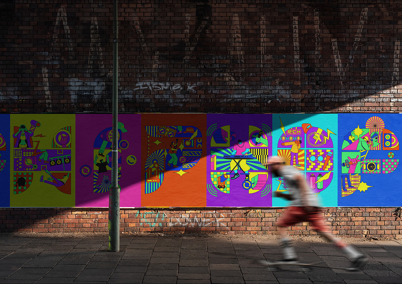 HIPHOP | 嘻哈插画设计