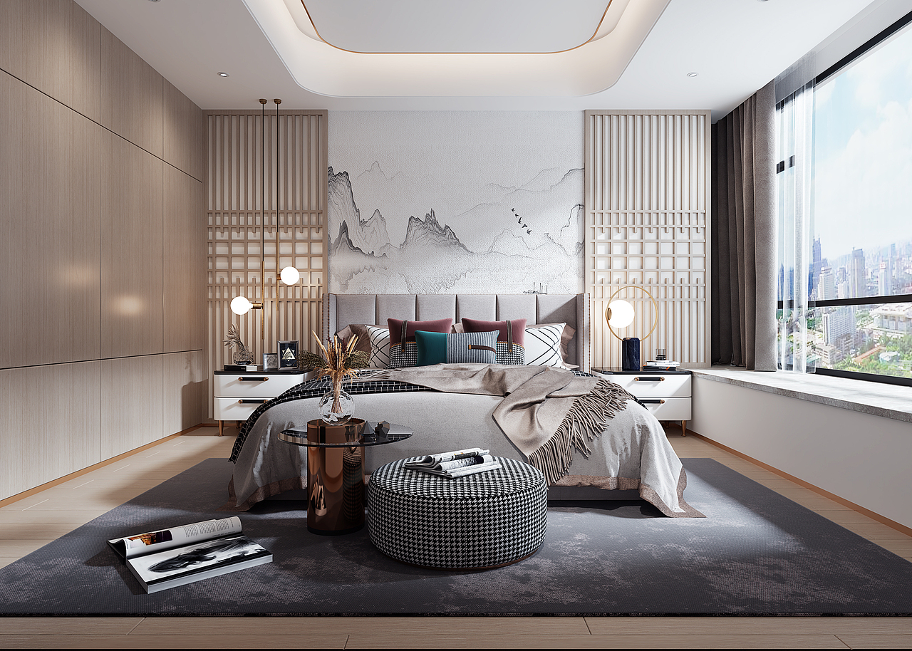 现代室内效果图作品