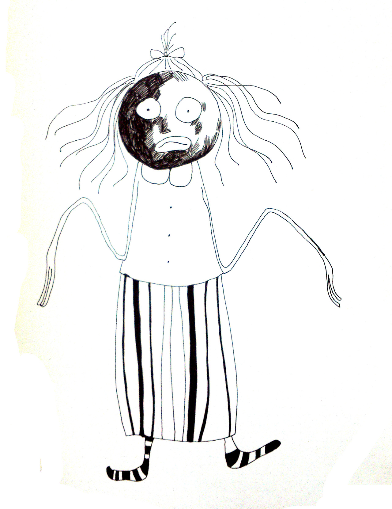 兔子姑娘|插画|插画习作|想穿高跟鞋的兔子 - 原