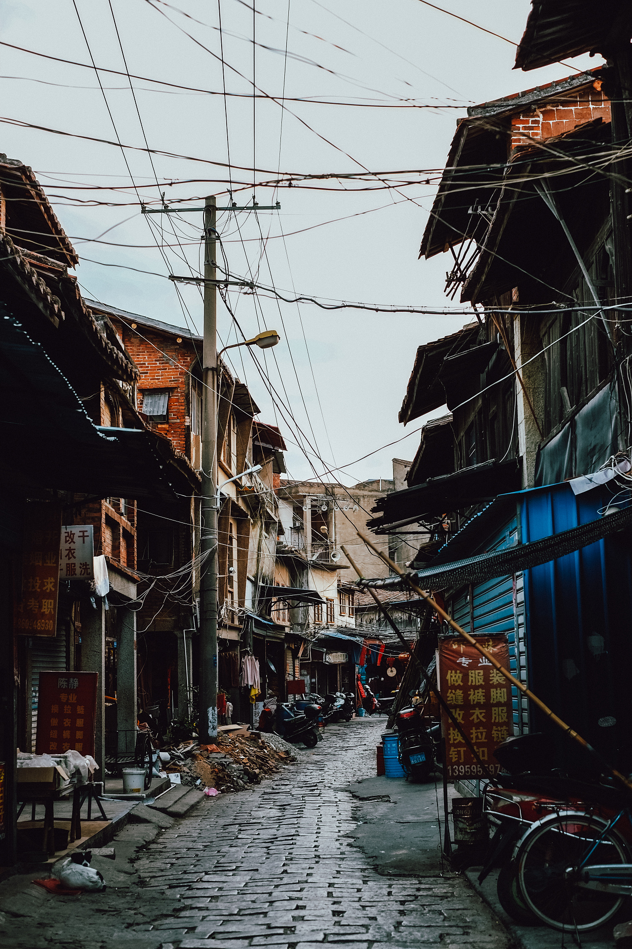 笏石古街道记录