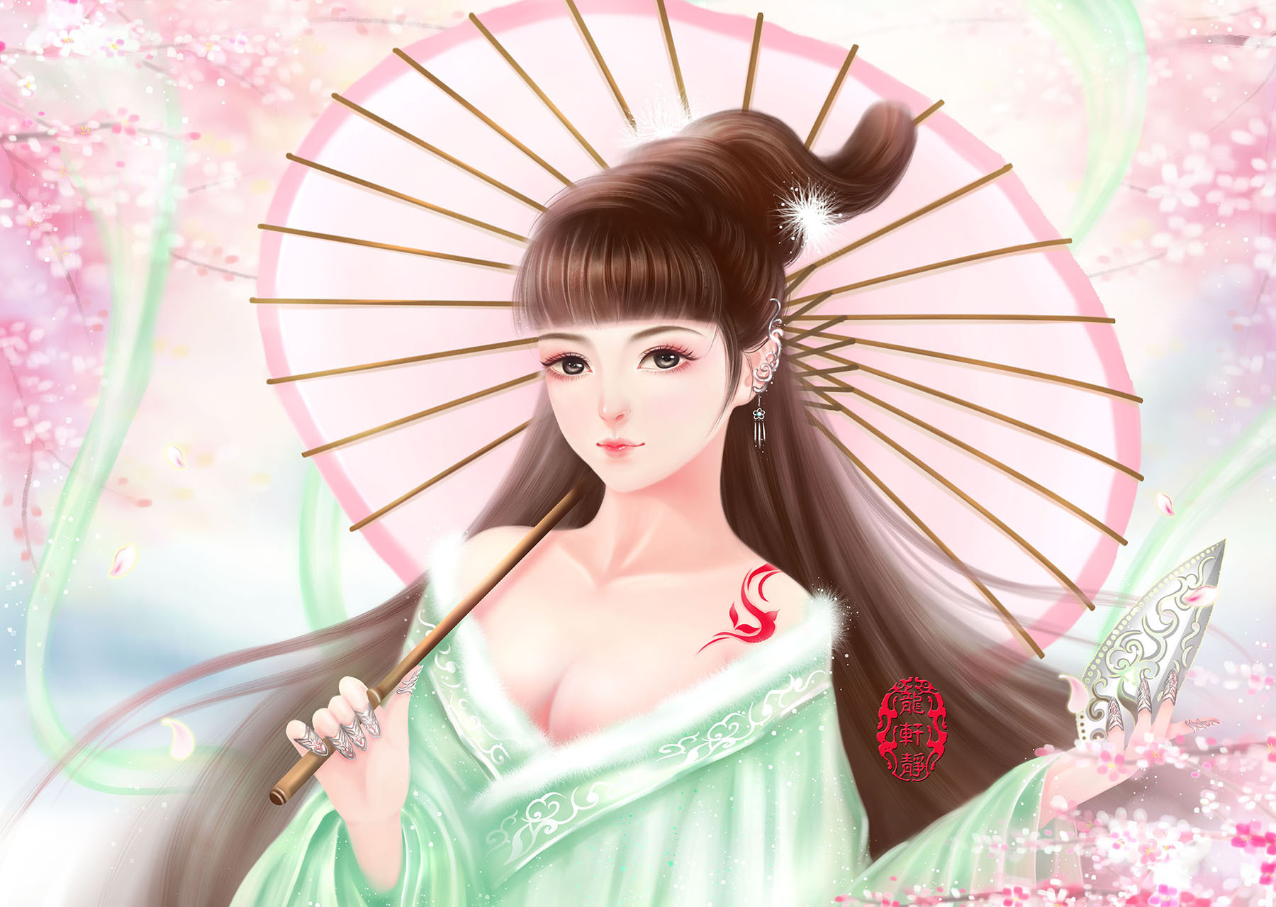 唯美古风小灵仙