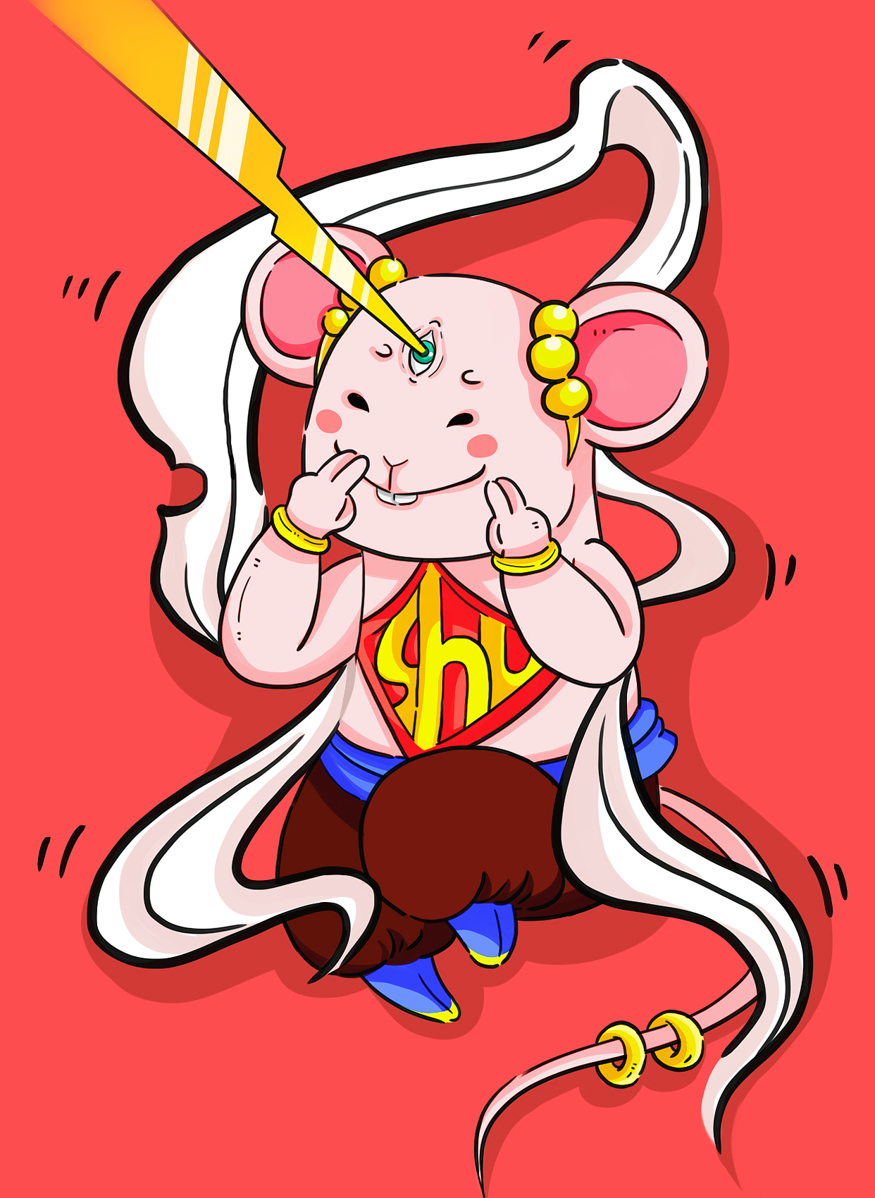 三只小老鼠呀（图ZMTgyOTUxNjYw） - 创作习作 - 站酷设计师孔格格妲原创素材 - 站酷ZCOOL