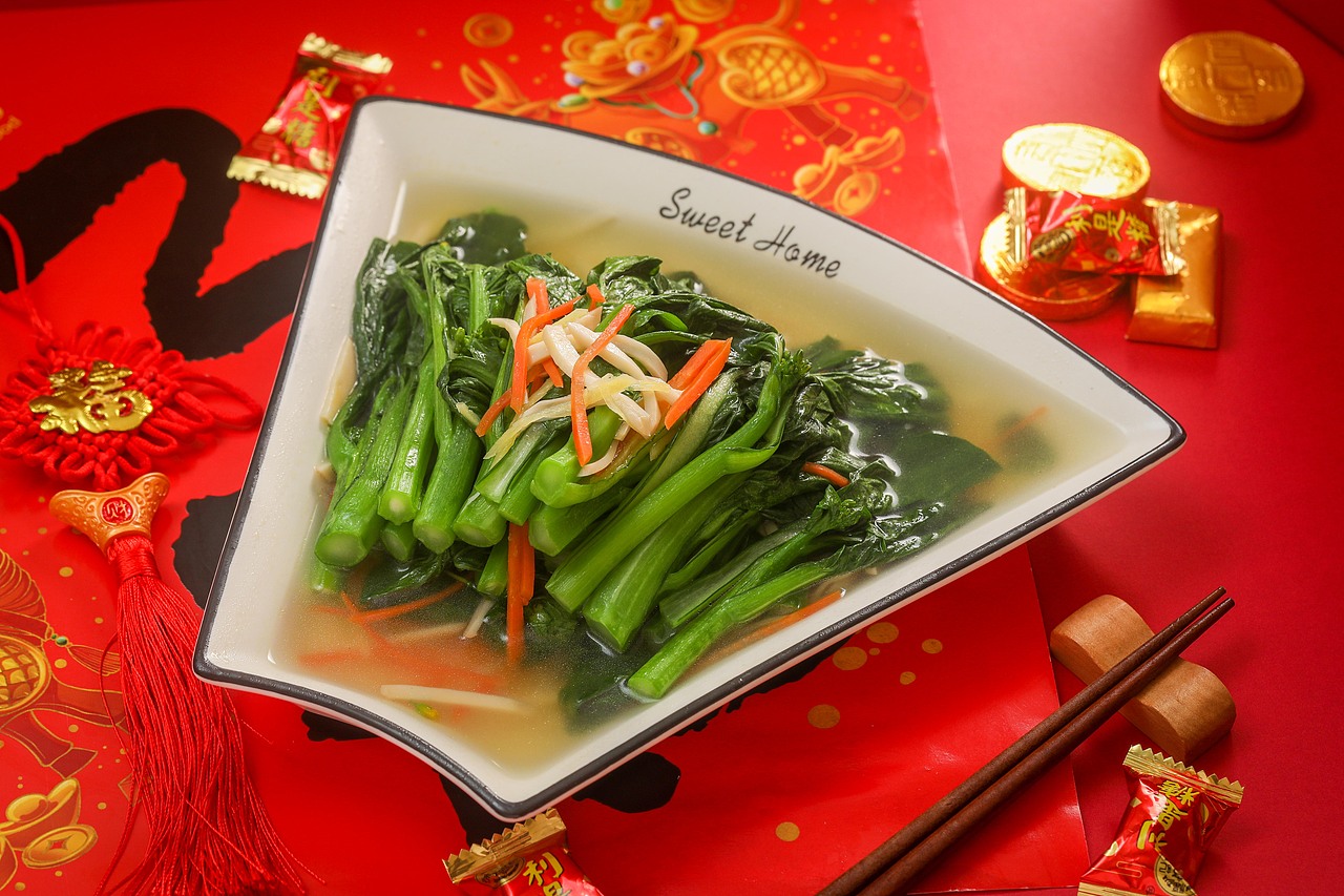 2021[辛丑年]——纯素年夜饭①:五福临门宴_素食小老弟-站酷zcool