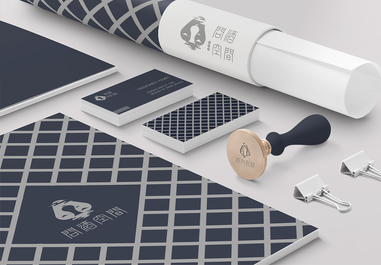 “问酒空间”－白酒体验馆&LOGO设计（图ZMTU1MDAwMDA4） - Logo - 站酷设计师YI2261原创素材 - 站酷ZCOOL