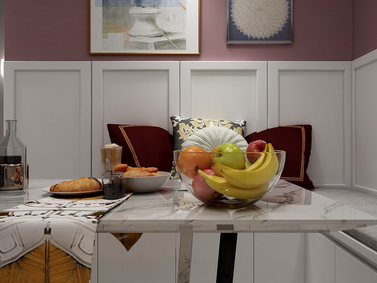 美式轻奢《十行红笺》：Living Coral（图ZMTY5MTY4MjA0） - 家装设计 - 站酷设计师SR_STUDIO原创素材 - 站酷ZCOOL