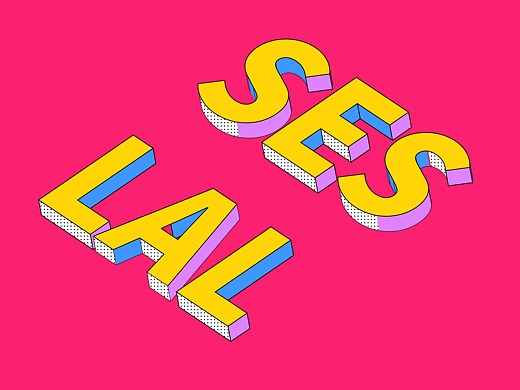 每日练习 波普字体