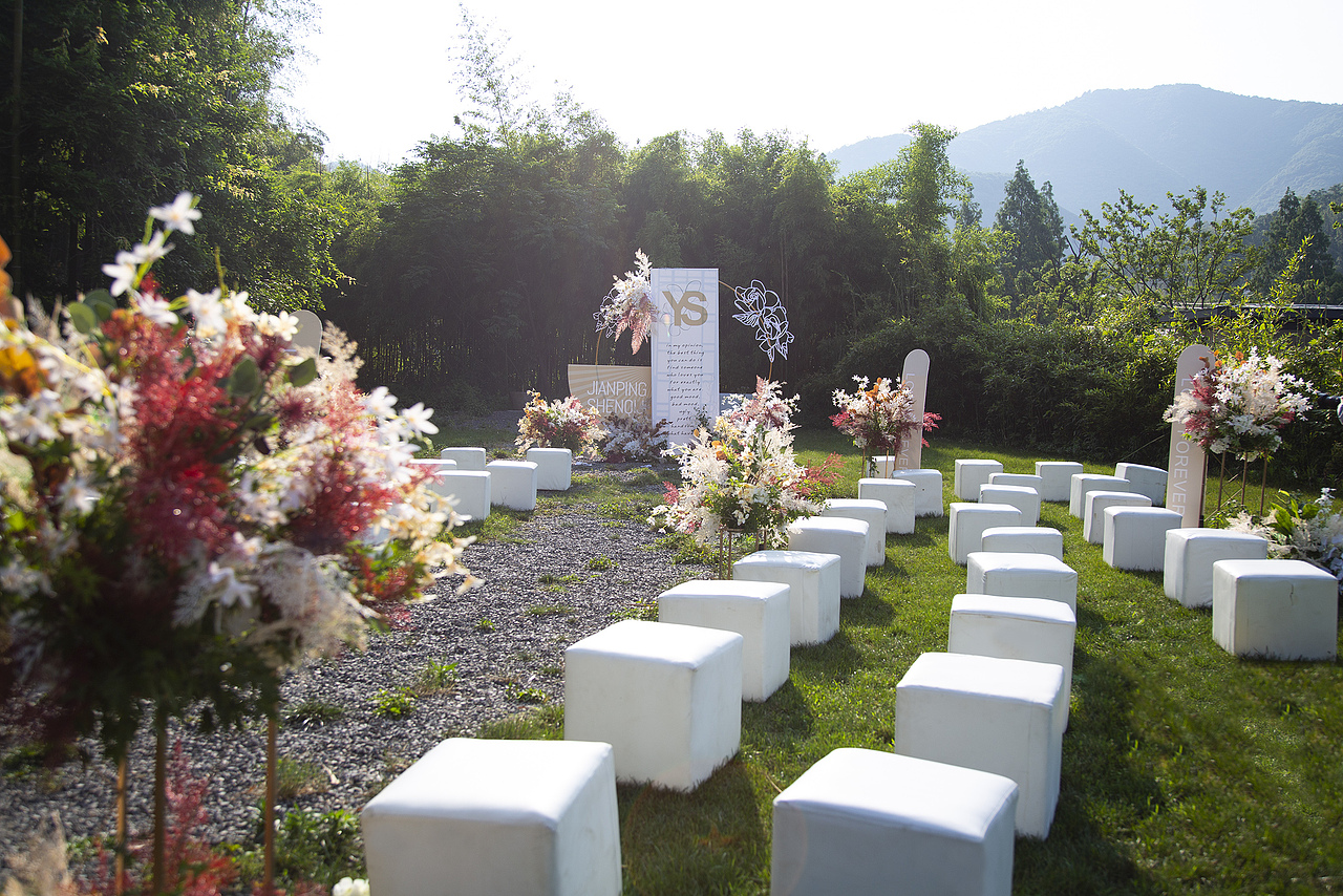 慧心谷草皮婚礼