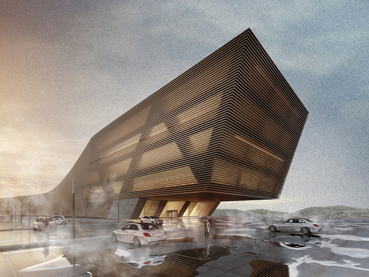 建筑效果图作品4