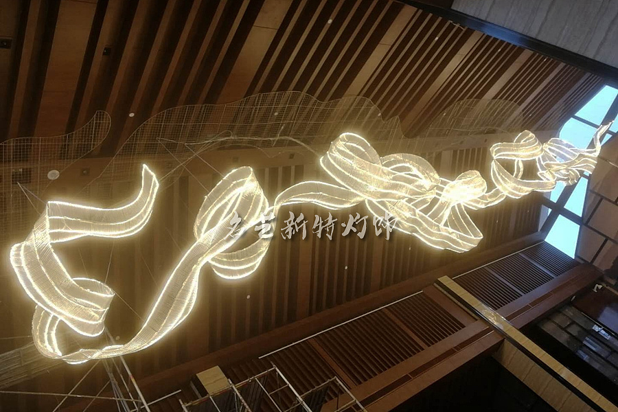 发光飘带灯定制