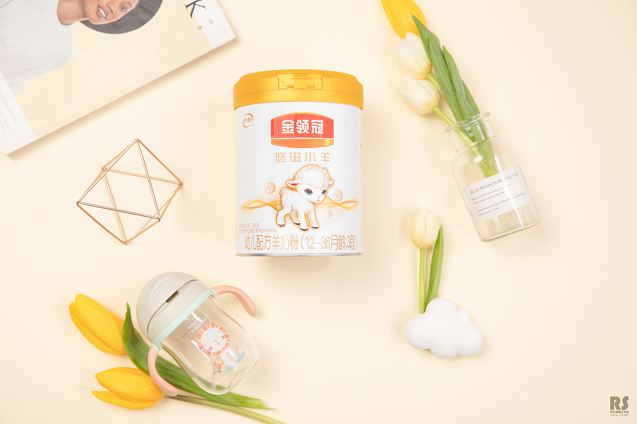 伊利奶粉-悠滋小羊系列-产品拍摄